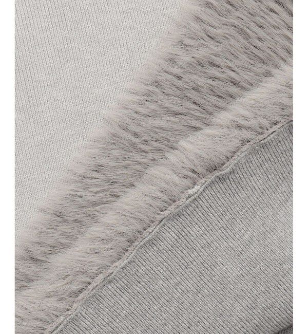 ANY SIS「フェザーブロッキング ニット」|ニット・セーター|