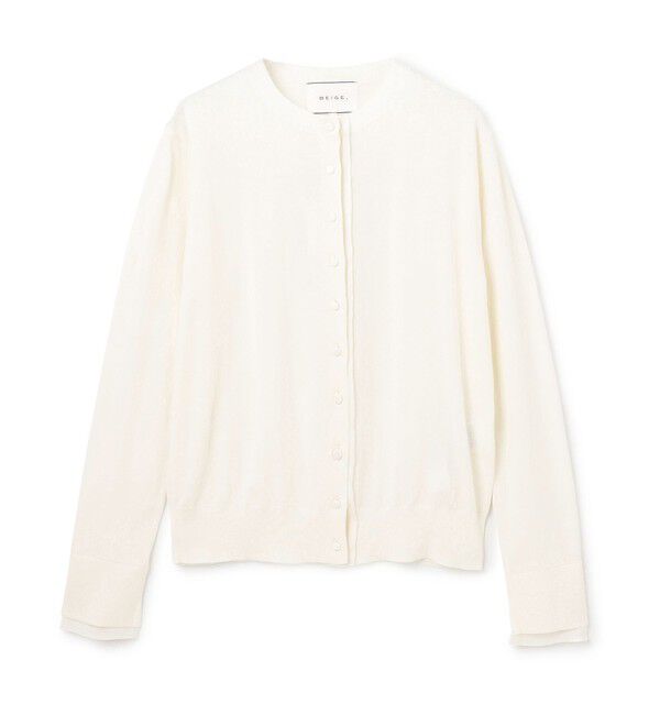 BEIGE,「JULIE / カーディガン」|カーディガン|