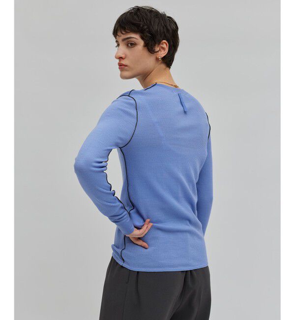 BEIGE,「【洗える】FORD / クルーネックトップス」|Tシャツ・カットソー|Sax&times;C Gray