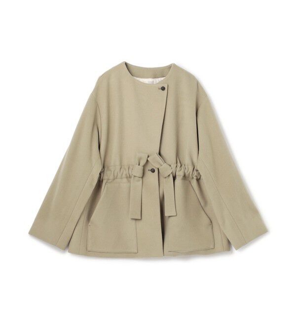 BEIGE,「LABBOCK / ウール混2WAYショートコート」|その他|