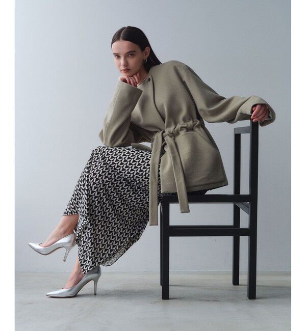 BEIGE,「LABBOCK / ウール混2WAYショートコート」|その他|