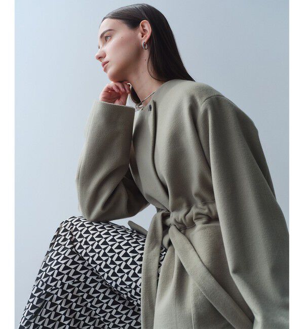 BEIGE,「LABBOCK / ウール混2WAYショートコート」|その他|