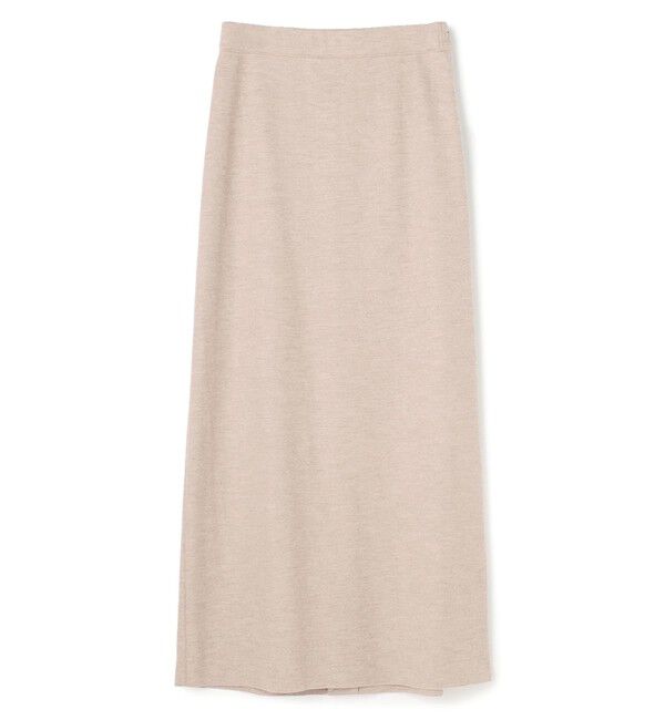 BEIGE,「【VERY NaVY12月号掲載】MONTAIGNE / イージーウエストウールロングスカート」|スカート|
