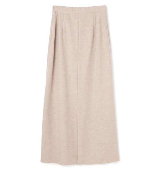 BEIGE,「【VERY NaVY12月号掲載】MONTAIGNE / イージーウエストウールロングスカート」|スカート|