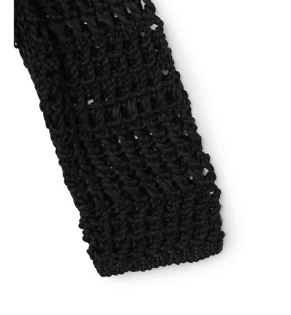 BEIGE,「UVITE / コットンメッシュクロップドニット」|ニット・セーター|