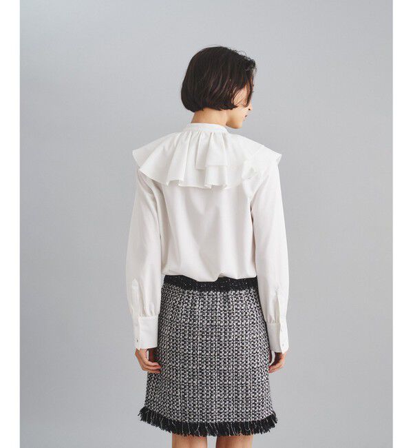  「イレギュラーフリルブラウス」|シャツ・ブラウス|