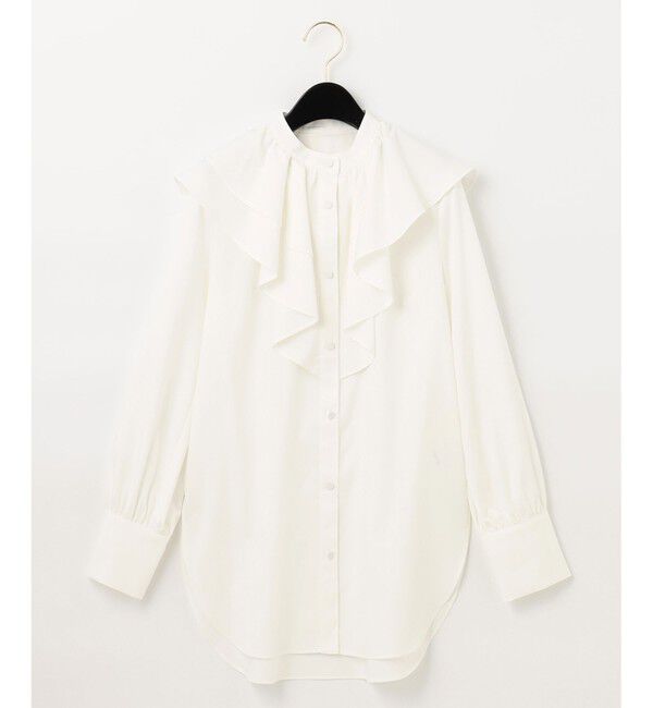  「イレギュラーフリルブラウス」|シャツ・ブラウス|