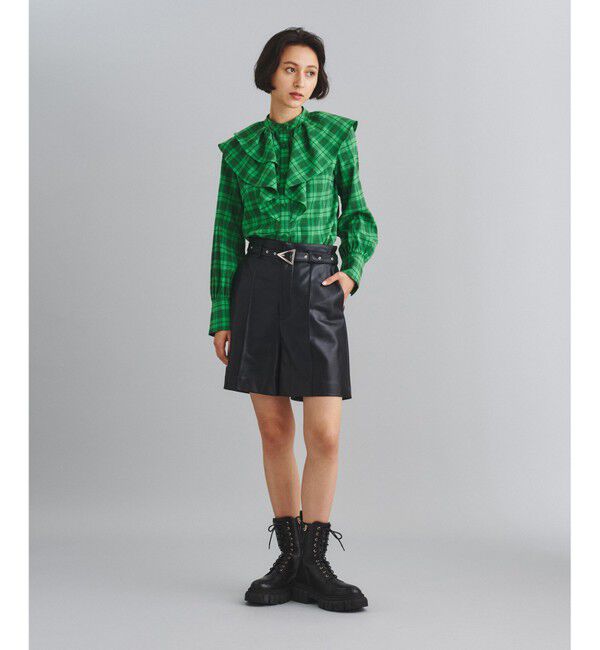  「イレギュラーフリルブラウス」|シャツ・ブラウス|