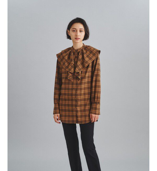  「イレギュラーフリルブラウス」|シャツ・ブラウス|