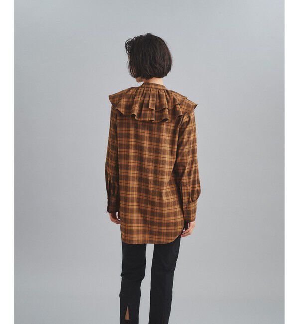  「イレギュラーフリルブラウス」|シャツ・ブラウス|