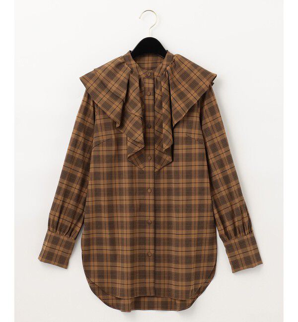  「イレギュラーフリルブラウス」|シャツ・ブラウス|