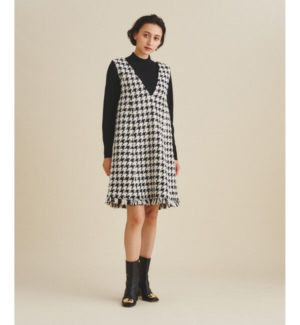  「ツイードジャンパースカート」|スカート|キナリ