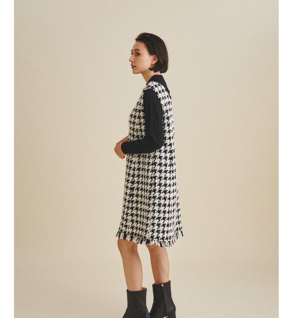  「ツイードジャンパースカート」|スカート|