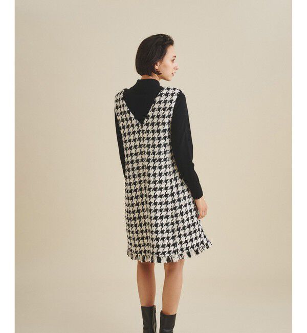  「ツイードジャンパースカート」|スカート|