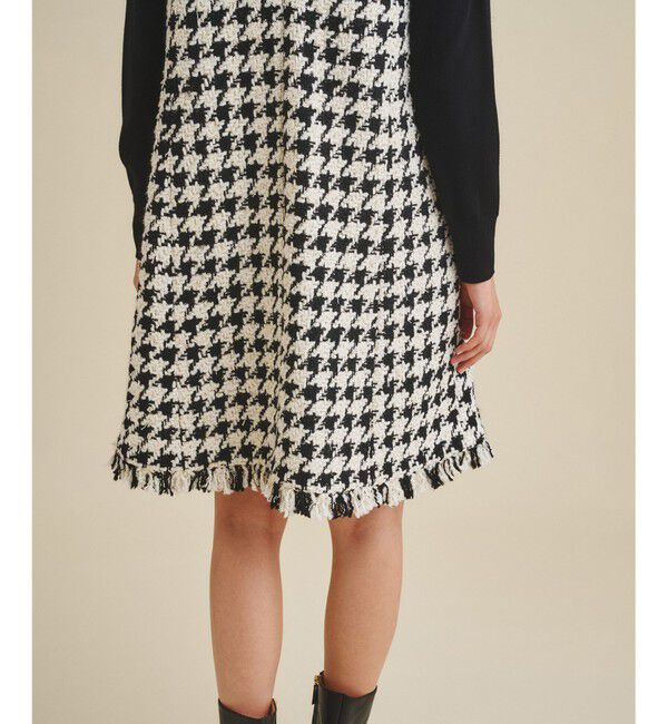  「ツイードジャンパースカート」|スカート|