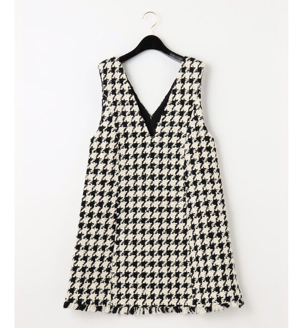  「ツイードジャンパースカート」|スカート|