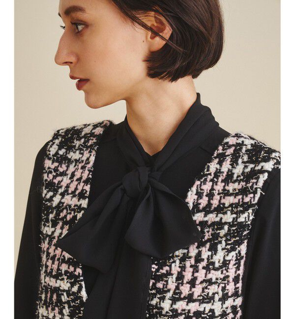  「ツイードジャンパースカート」|スカート|