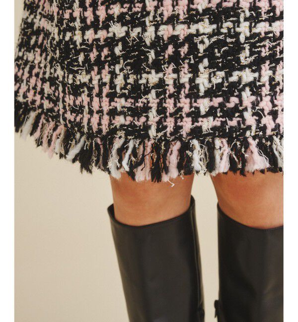  「ツイードジャンパースカート」|スカート|