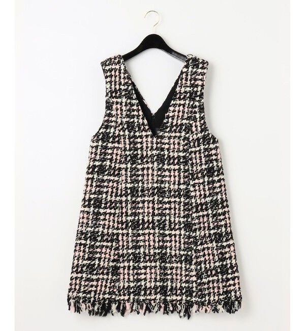  「ツイードジャンパースカート」|スカート|