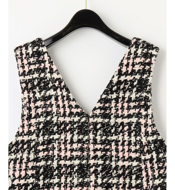  「ツイードジャンパースカート」|スカート|