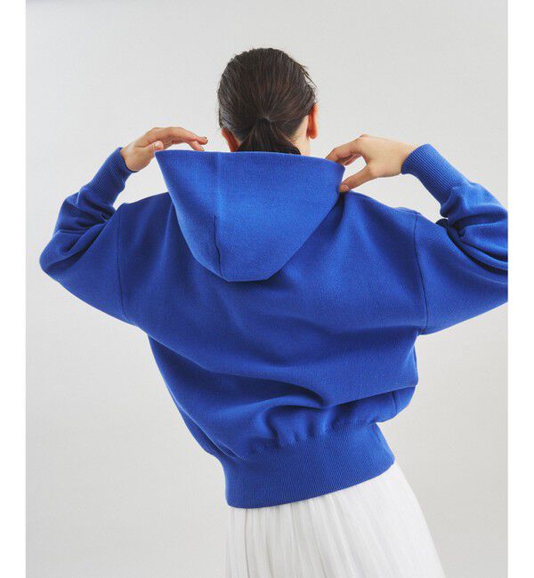  「フーテッドロゴトップ」|パーカー|