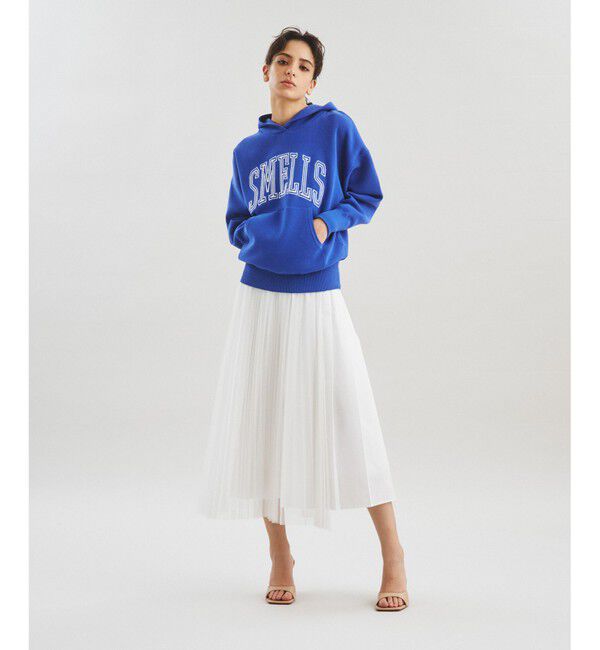  「フーテッドロゴトップ」|パーカー|