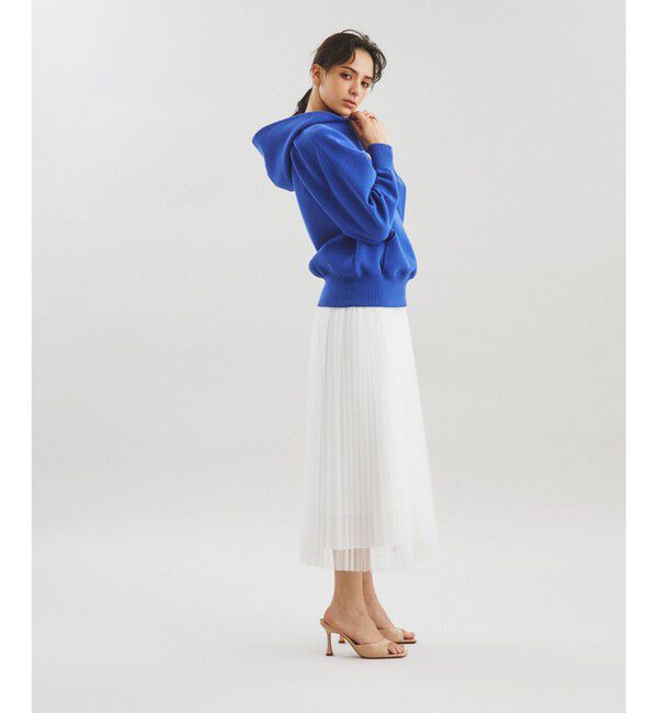  「フーテッドロゴトップ」|パーカー|