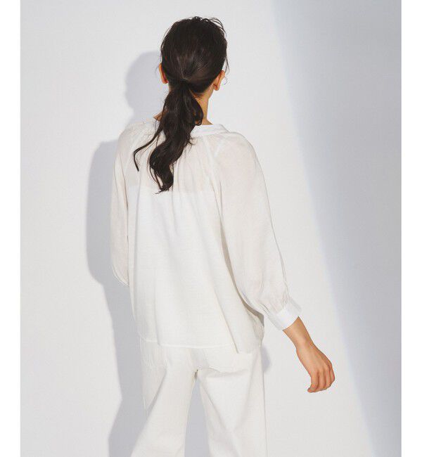 Diagram「レース切替クロシェトップ」|シャツ・ブラウス|