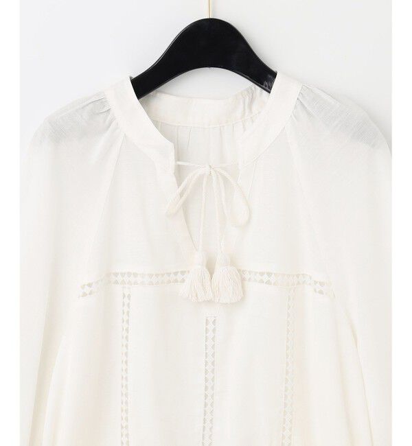 Diagram「レース切替クロシェトップ」|シャツ・ブラウス|