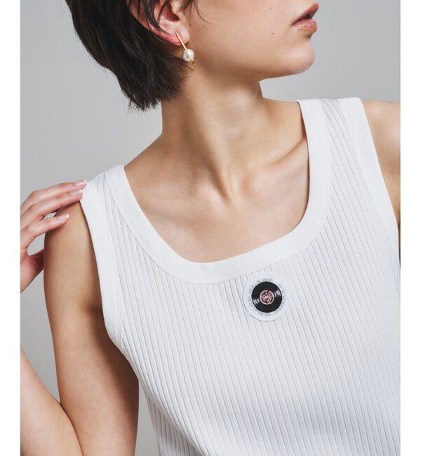  「リブニットタンクトップ」|Tシャツ・カットソー|