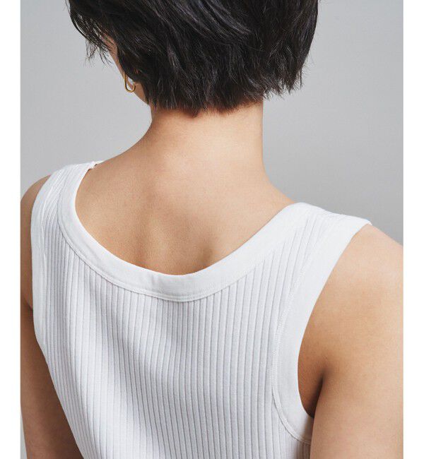 「リブニットタンクトップ」|Tシャツ・カットソー|