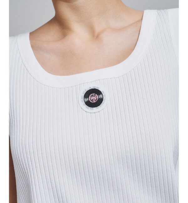  「リブニットタンクトップ」|Tシャツ・カットソー|