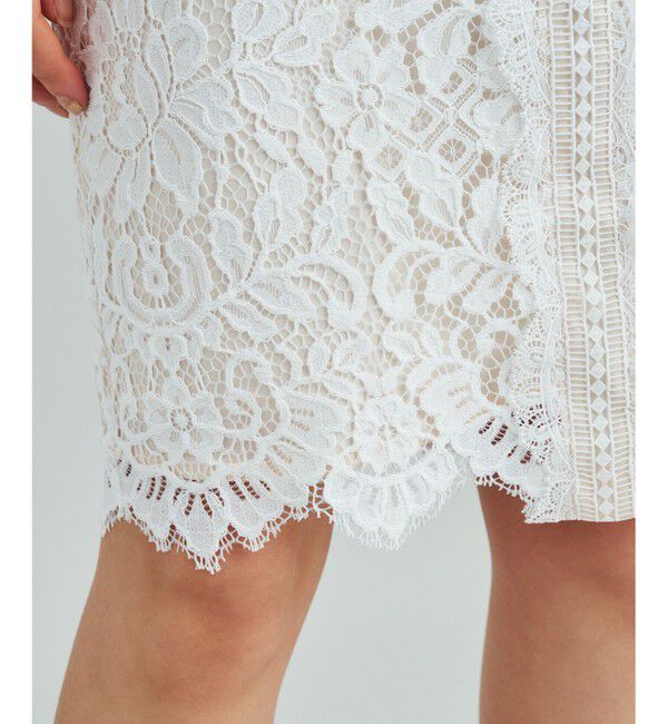  「レースタイトドレス」|ドレス|