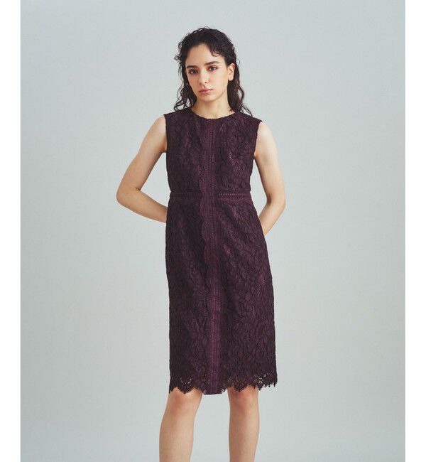  「レースタイトドレス」|ドレス|