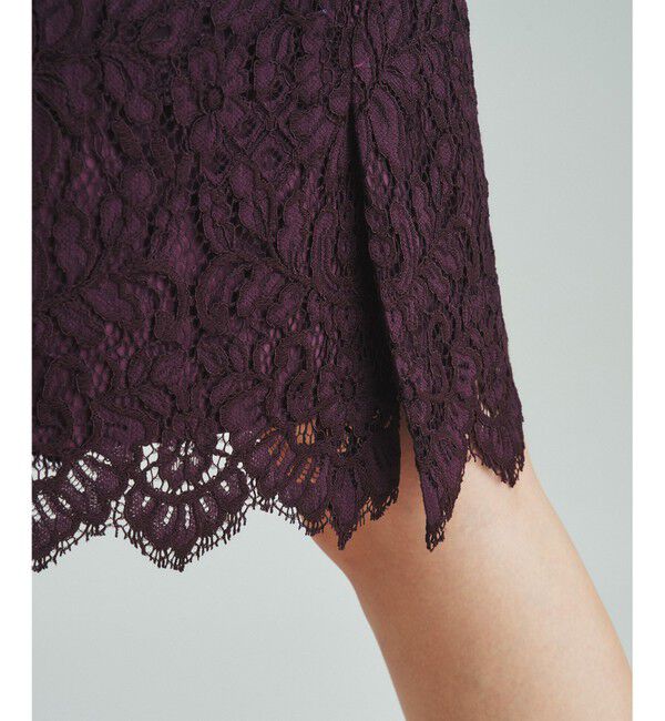  「レースタイトドレス」|ドレス|