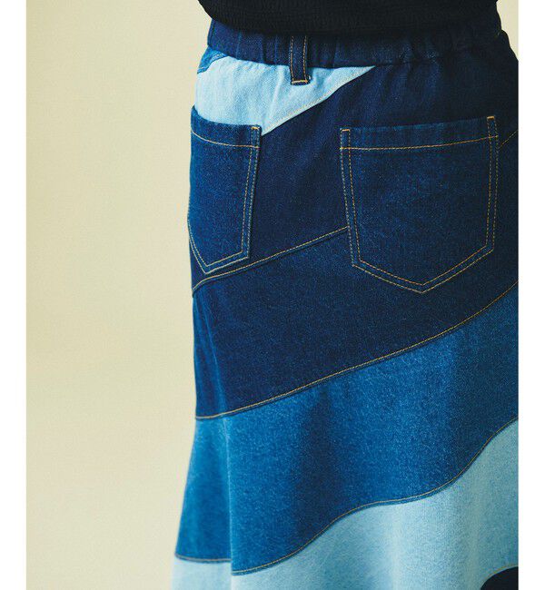 GRACE CONTINENTAL「切替マーメイドスカート」|スカート|