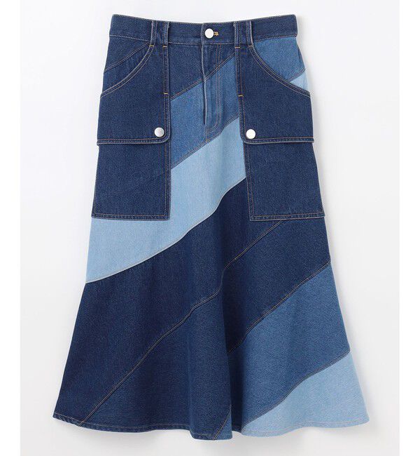 GRACE CONTINENTAL「切替マーメイドスカート」|スカート|