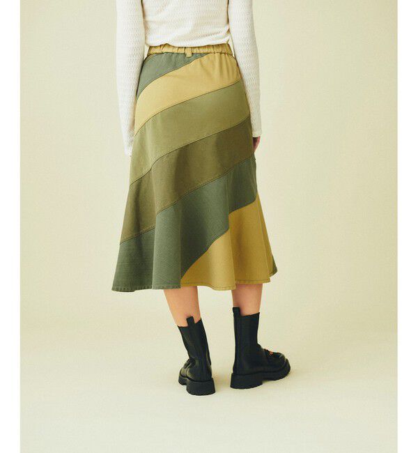 GRACE CONTINENTAL「切替マーメイドスカート」|スカート|