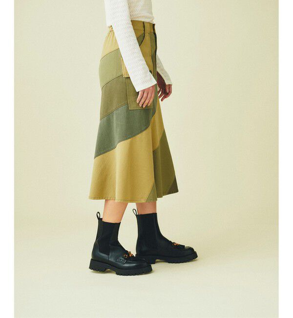 GRACE CONTINENTAL「切替マーメイドスカート」|スカート|