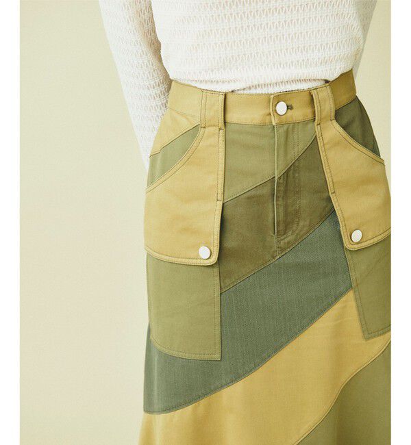 GRACE CONTINENTAL「切替マーメイドスカート」|スカート|