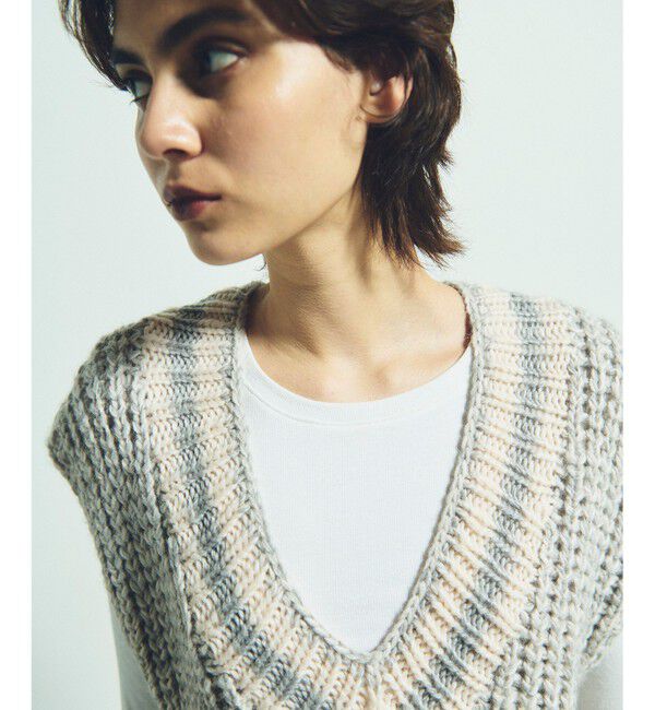 Grace Class「ハンドニットジレ」|ニット・セーター|