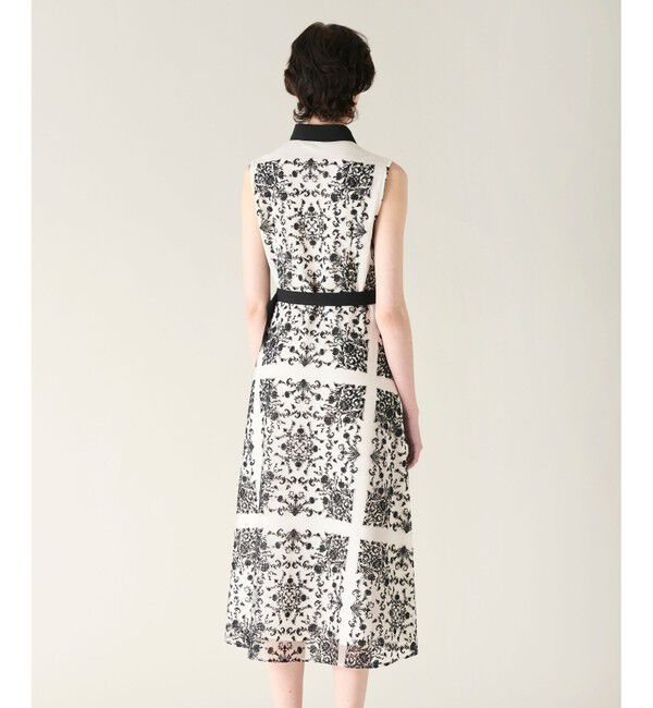 GRACE CONTINENTAL「刺繍フレアドレス」|ドレス|