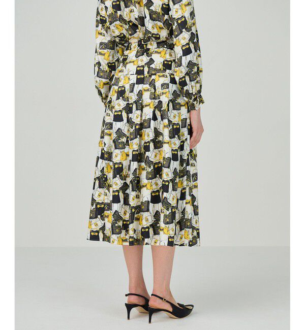 Grace Class「バッグモチーフプリーツスカート」|スカート|