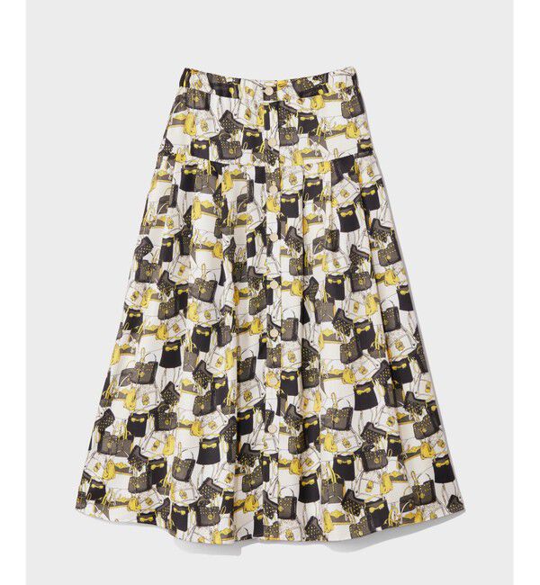 Grace Class「バッグモチーフプリーツスカート」|スカート|