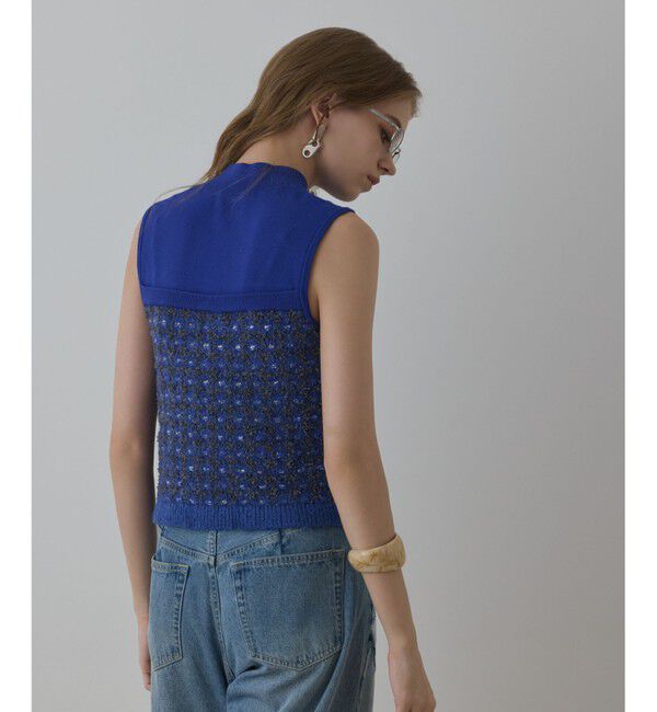 Diagram「ツイードベアニットトップ」|ニット・セーター|