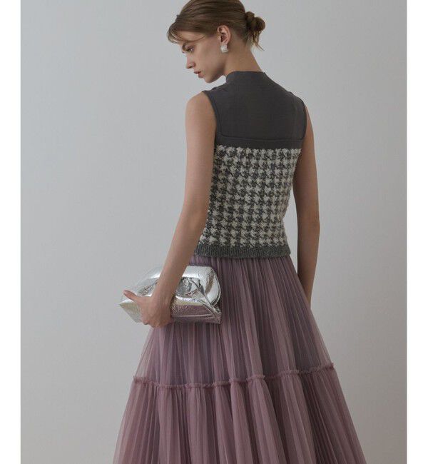 Diagram「ツイードベアニットトップ」|ニット・セーター|グレー