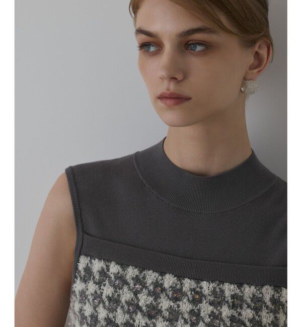 Diagram「ツイードベアニットトップ」|ニット・セーター|