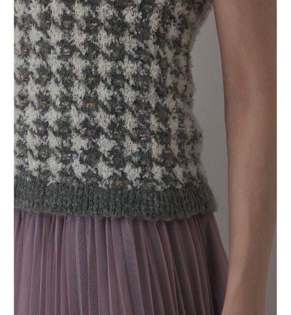 Diagram「ツイードベアニットトップ」|ニット・セーター|