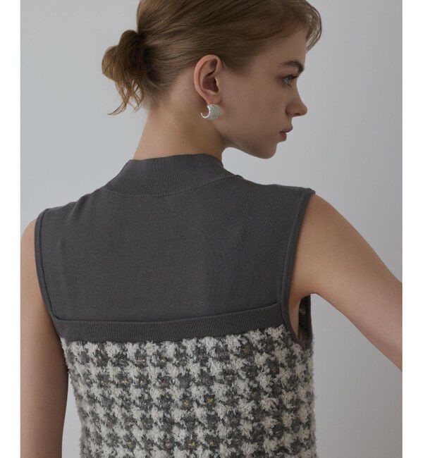 Diagram「ツイードベアニットトップ」|ニット・セーター|