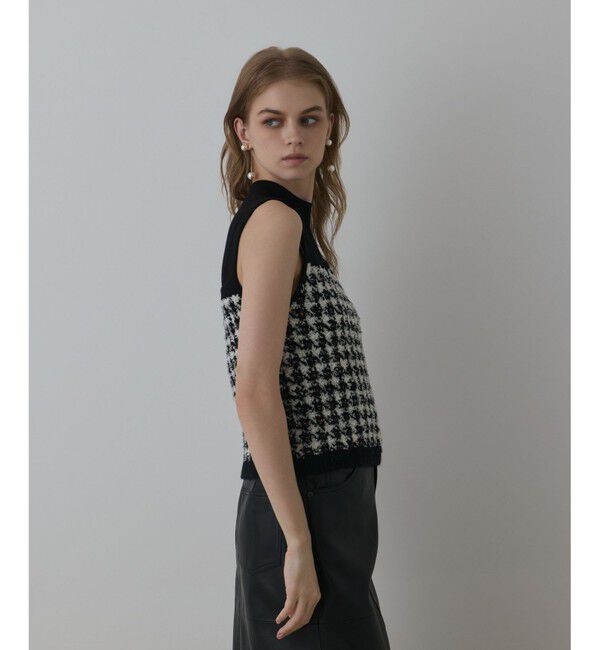 Diagram「ツイードベアニットトップ」|ニット・セーター|